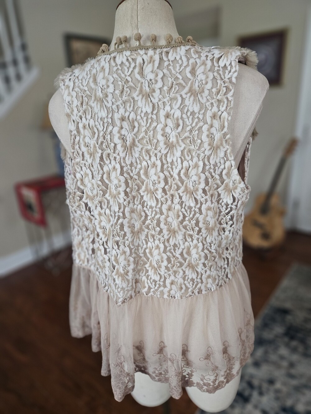 Anthropologie A'reve Boho Vest Medium - Picture 4 of 5
